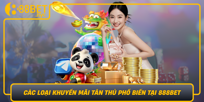 Cac Loai Khuyen Mai Tan Thu Pho Bien Tai 888Bet
