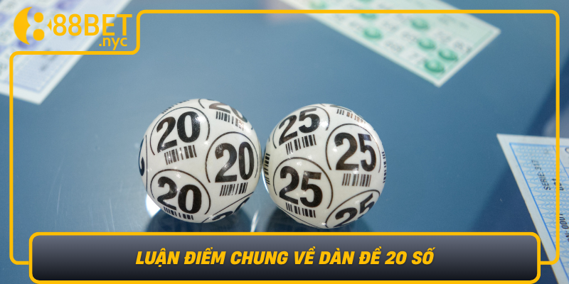 Luan Diem Chung Ve Dan De 20 So Phuong Phap Toi Uu Trong Cuoc De